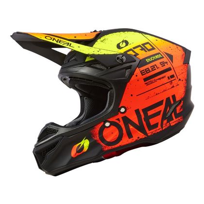 Casque cross O'Neal 5SRS POLYACRILYTE - SCARZ V24 2024 - Noir / Rouge