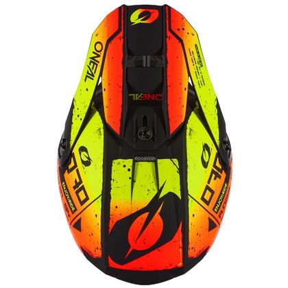 Casque cross O'Neal 5SRS POLYACRILYTE - SCARZ V24 2024 - Noir / Rouge