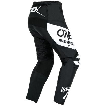 Pantalón de motocross O'Neal ELEMENT - WARHAWK V24 2023 - Negro / Blanco