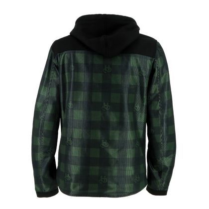 Blouson Moto Helstons WOOD AIR - Noir / Vert