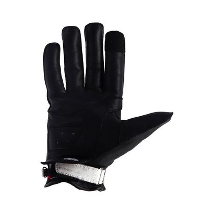 Luvas Helstons ZIPER - Preto / Vermelho