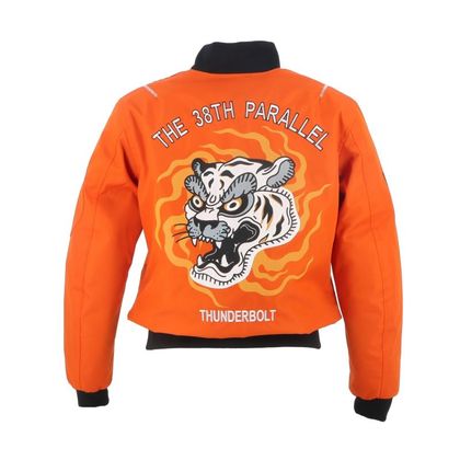 Blouson Moto Helstons TIGRESSE - Orange