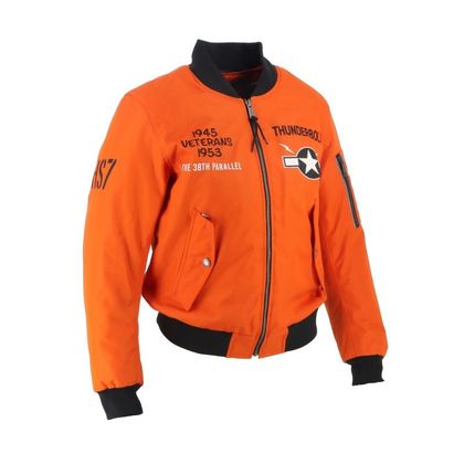 Blouson Moto Helstons TIGRESSE - Orange