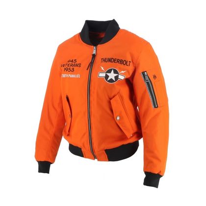 Blouson Moto Helstons TIGRESSE - Orange