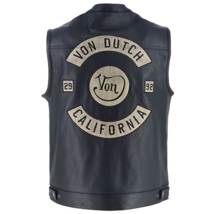 Gilet moto Helstons VON DUTCH APACHE - Noir