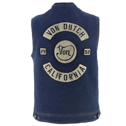 Helstons VON DUTCH APACHE Motorbike waistcoat - Blue