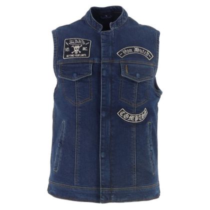 Helstons VON DUTCH APACHE Motorbike waistcoat - Blue Ref : VDH0255 