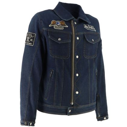 Helstons VON DUTCH WESTY Jeansjacke - Blau