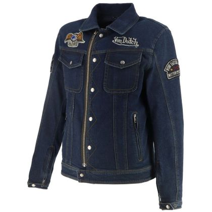 Helstons VON DUTCH WESTY Jeansjacke - Blau Ref : VDH0257 