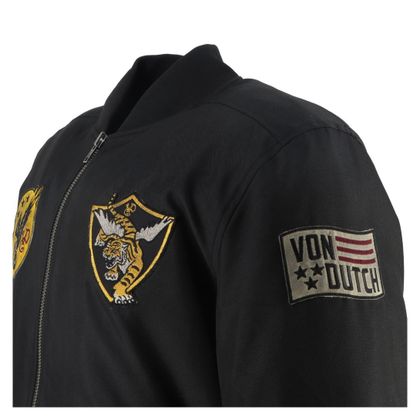 Blouson Helstons VON DUTCH FIGHT - Noir