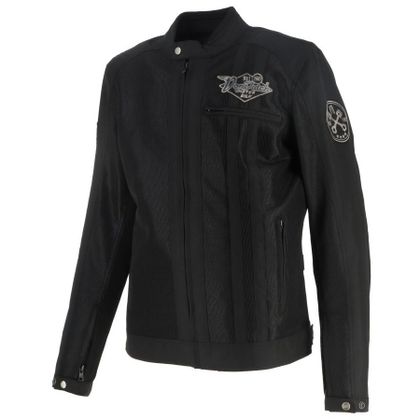 Blouson Helstons VON DUTCH SPEED RACER AIR - Noir Ref : VDH0261 