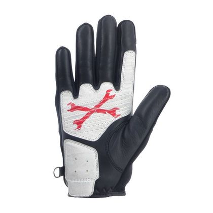 Helstons VON DUTCH KEY Gloves - Black / White