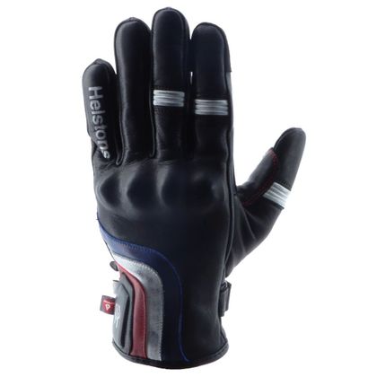 Luvas Helstons COLHER - Preto / Azul Ref.: HS1295 