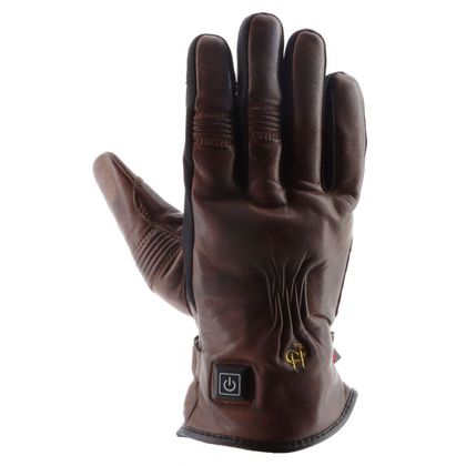 Helstons BENSON EVO Heated gloves - Brown Ref : HS1288 