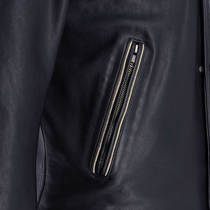 Blouson Moto Helstons VON DUTCH - BROOKLIN - Noir