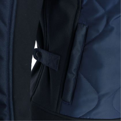 Blouson Helstons ALASKA GIRL - Bleu / Noir