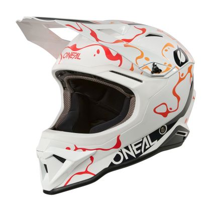 O'Neal 1SRS - SPLASH 2025 Cross helmet - White / Orange Ref : OL2190 