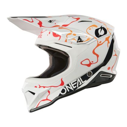 O'Neal 1SRS - SPLASH 2025 Cross helmet - White / Orange