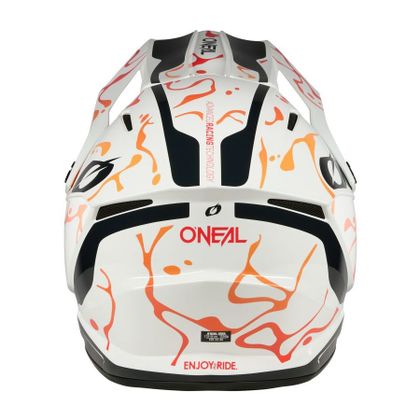 O'Neal 1SRS - SPLASH 2025 Cross helmet - White / Orange