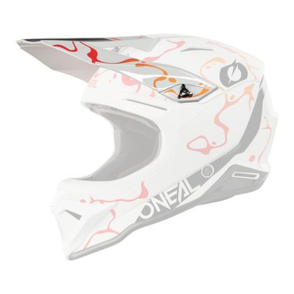 O'Neal 1SRS SPLASH TT Visor - White / Orange