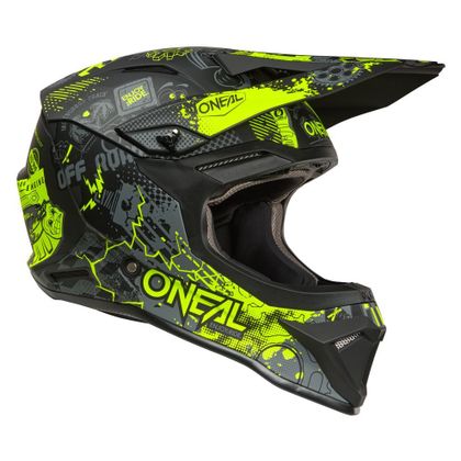 O'Neal 1SRS - VIBRANT 2025 Cross helmet - Black / Yellow