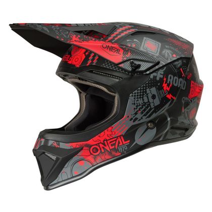O'Neal 1SRS - VIBRANT 2025 Cross helmet - Black / Red