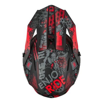 O'Neal 1SRS - VIBRANT 2025 Cross helmet - Black / Red