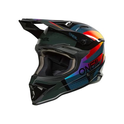 O'Neal 1SRS - RC - KIND Cross-Helm - Schwarz / Mehrfarbig