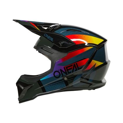 O'Neal 1SRS - RC - KIND Cross-Helm - Schwarz / Mehrfarbig