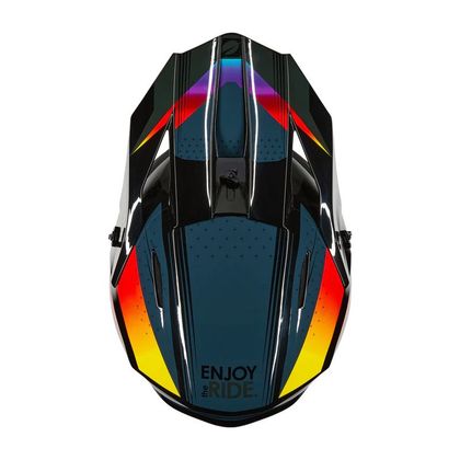 O'Neal 1SRS - RC - KIND Cross-Helm - Schwarz / Mehrfarbig