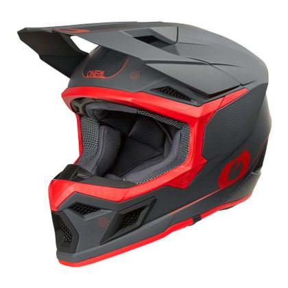 O'Neal 3SRS - E-STOCKE 2025 Cross helmet - Grey / Red Ref : OL2196 