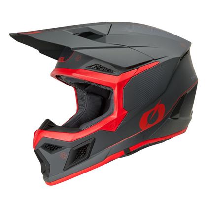 O'Neal 3SRS - E-STOCKE 2025 Cross helmet - Grey / Red