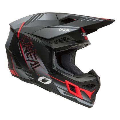 O'Neal 3SRS - HAZE 2025 Cross helmet - Black / Red