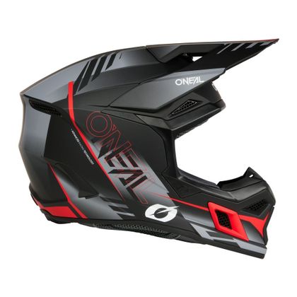 O'Neal 3SRS - HAZE 2025 Cross helmet - Black / Red