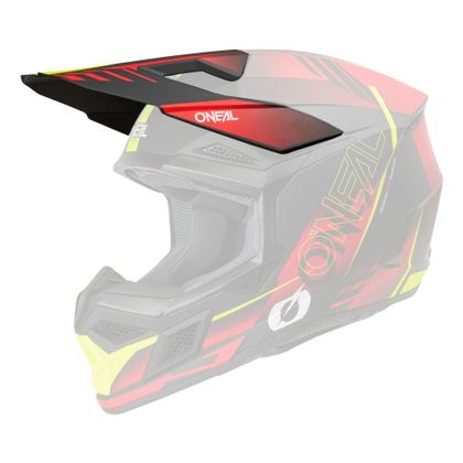 O'Neal 3SRS HAZE TT-Visier - Schwarz / Rot