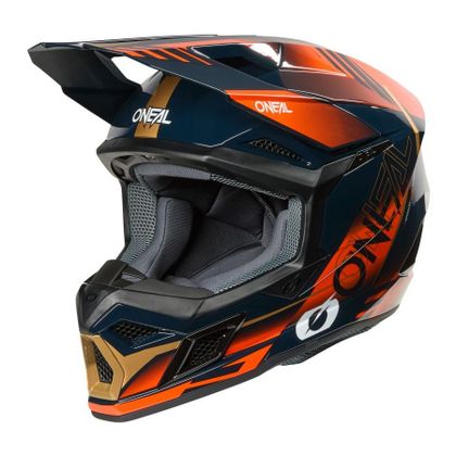 O'Neal 3SRS - HAZE 2025 Cross helmet - Blue / Orange Ref : OL2199 