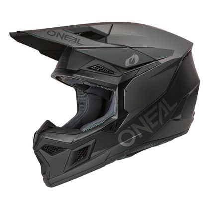 O'Neal 3SRS - SOLID 2025 Cross helmet - Black / Grey