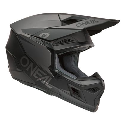 O'Neal 3SRS - SOLID 2025 Cross helmet - Black / Grey