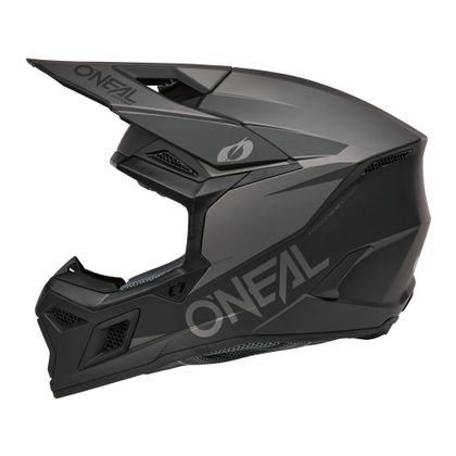 O'Neal 3SRS - SOLID 2025 Cross helmet - Black / Grey