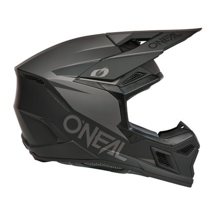 O'Neal 3SRS - SOLID 2025 Cross helmet - Black / Grey