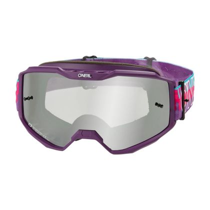 Masque cross O'Neal B-10 - STRIPPED - ENFANT - Rose / Noir