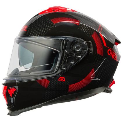 Casque O'Neal CHALLENGER LOOP - Noir / Rouge Ref : OL2218 