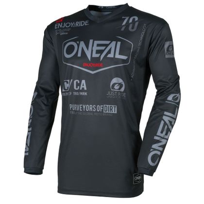O'Neal ELEMENT - MERK 2025 Kruisshirt - Zwart / Grijs Ref: OL2230 