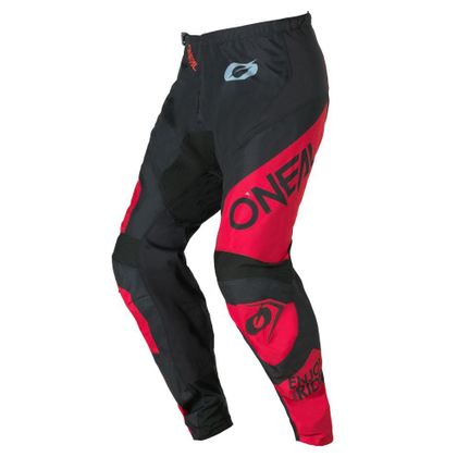 Pantalon cross O'Neal ELEMENT - RACEWEAR 2025 - Noir / Rouge Ref : OL2249 