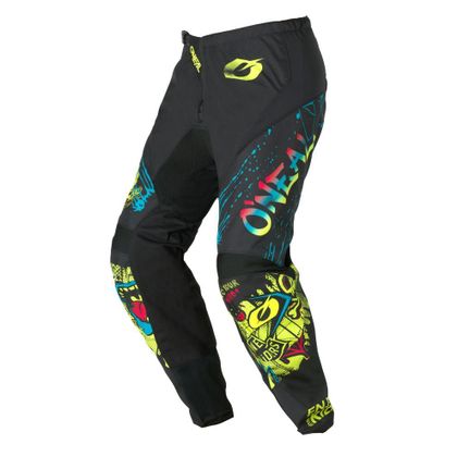 Pantalon cross O'Neal ELEMENT - RANCID - ENFANT - Noir / Jaune Ref : OL2257 