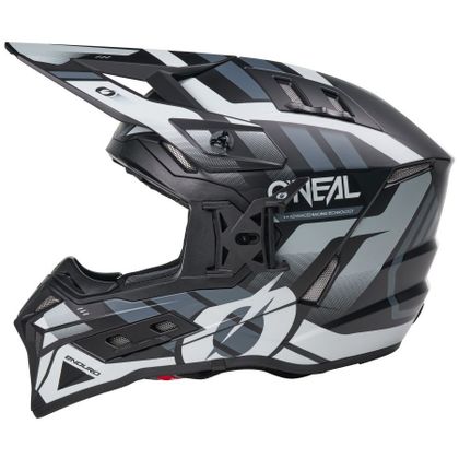 O'Neal EX-SRS - DUST 2025 Cross helmet - Black / Grey