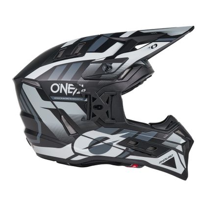 O'Neal EX-SRS - DUST 2025 Cross helmet - Black / Grey