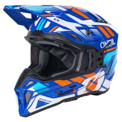 O'Neal EX-SRS - DUST 2025 Cross helmet - Blue / Orange Ref : OL2210 