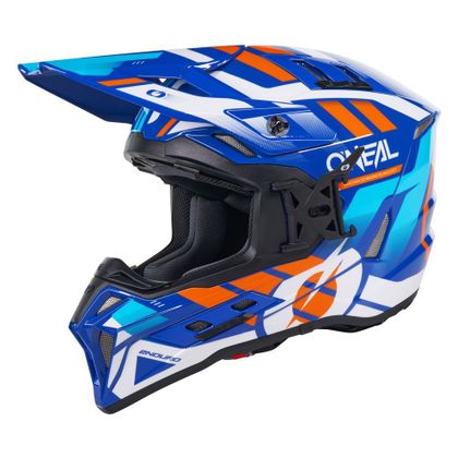 O'Neal EX-SRS - DUST 2025 Cross helmet - Blue / Orange