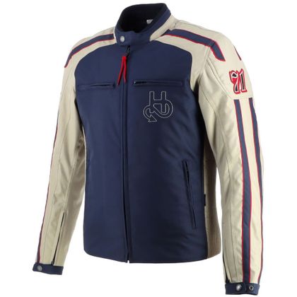 Helstons CLUB MAN Motor Vest - Blue / Beige Ref : HS1387 